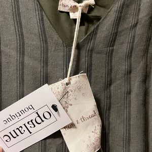 Hem & Thread Olive Jumpsuit